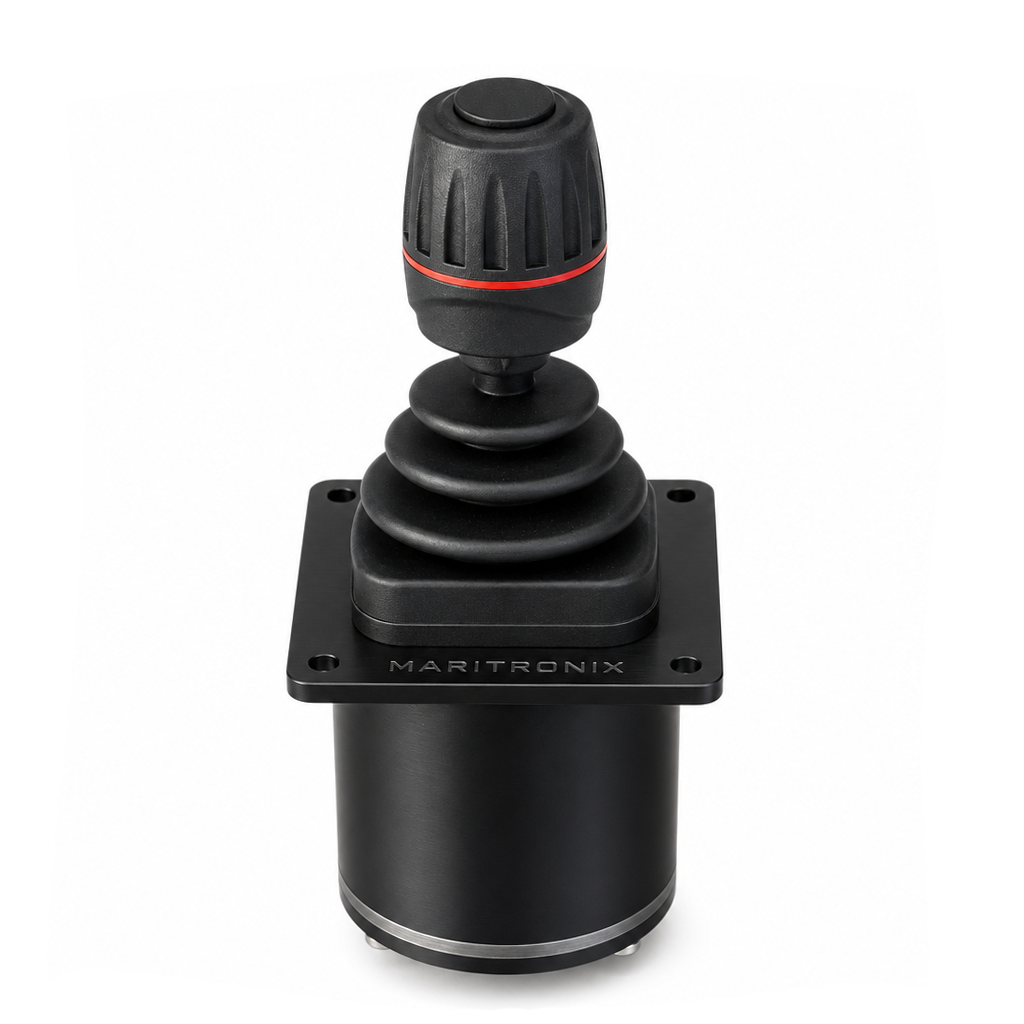 Maritronix JX-3 Docking Joystick front view for yacht docking and close-quarter manoeuvring.