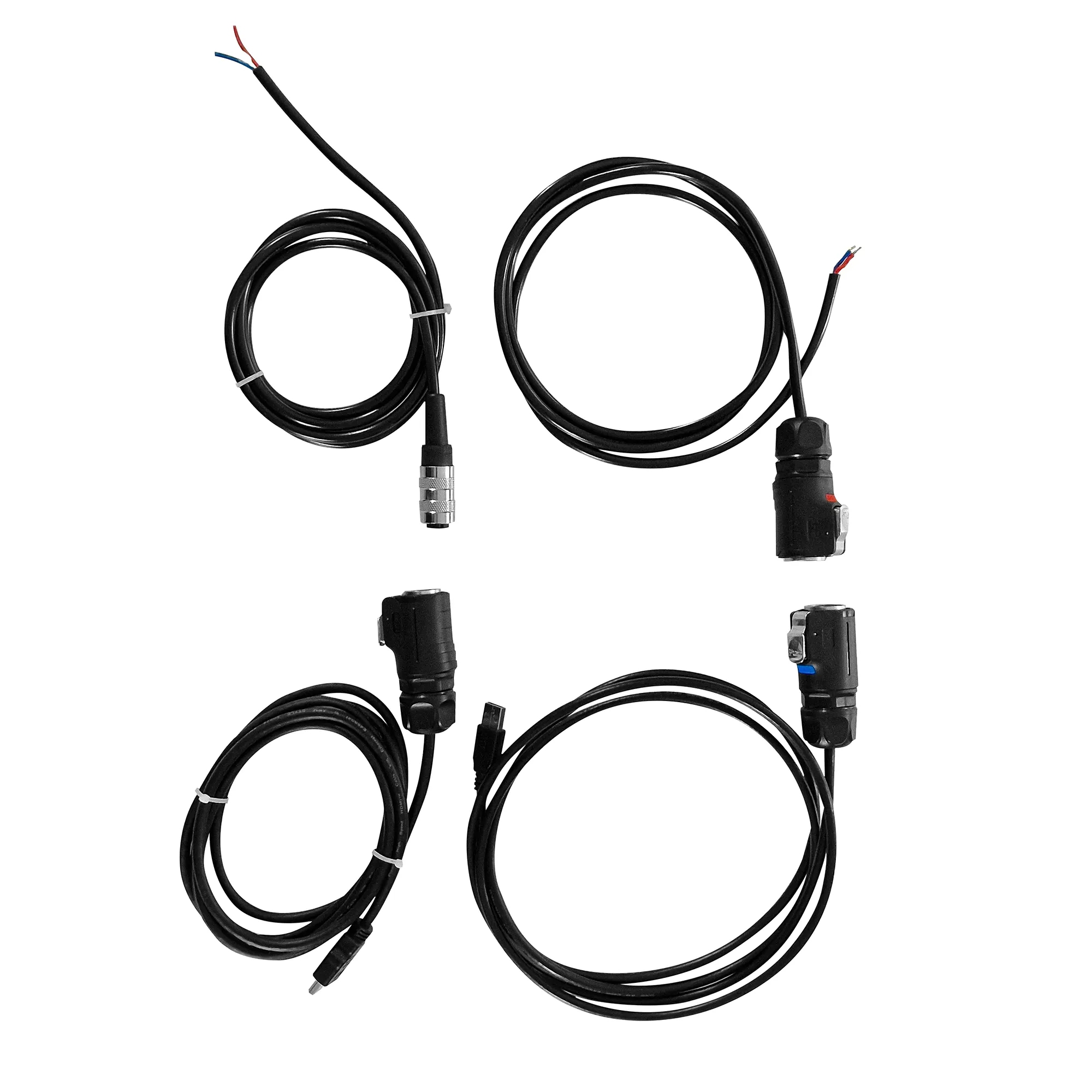 Cables and accessories included with the Maritronix X24 marine monitor