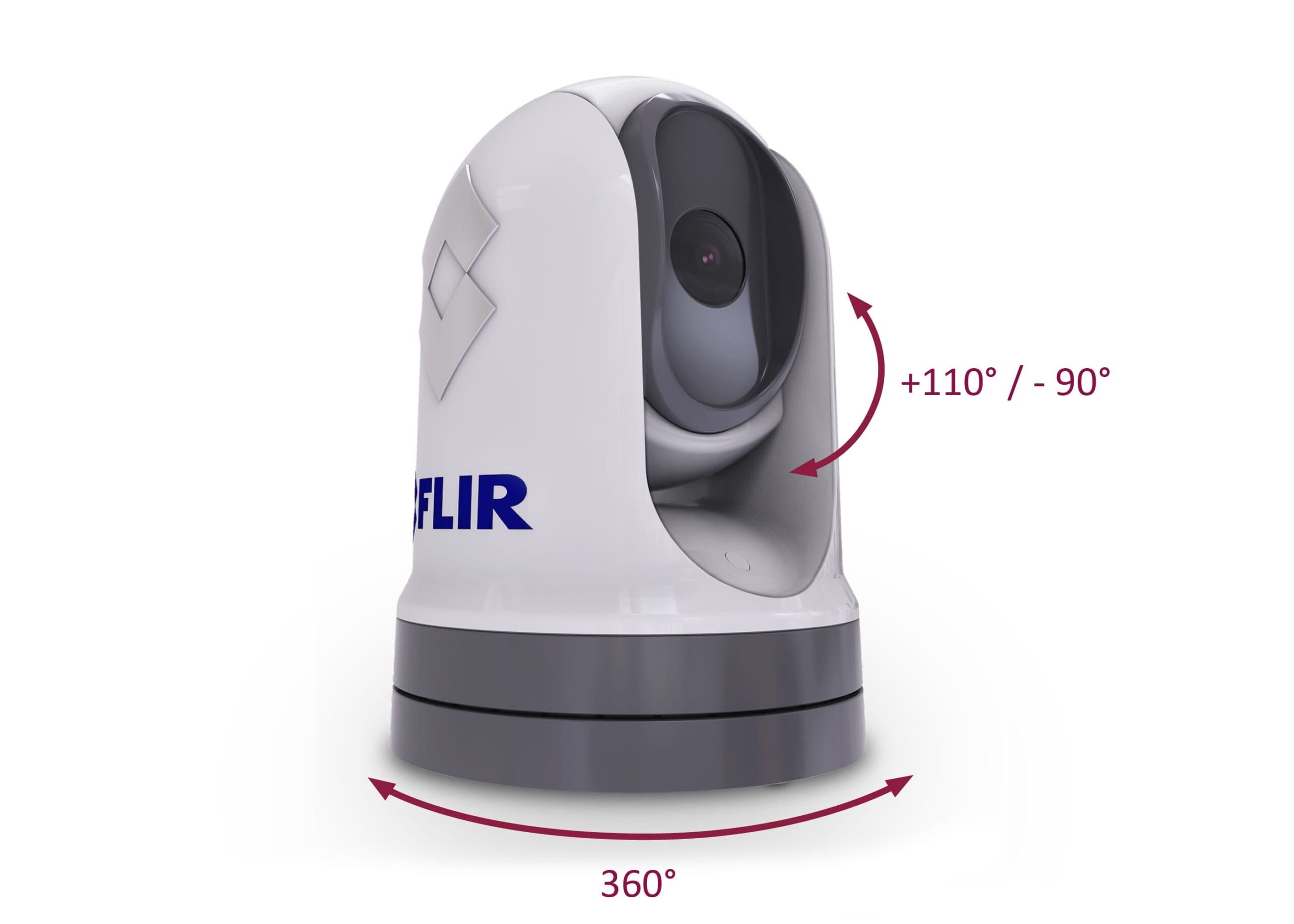 FLIR M232 360 degree pan and tilt marine thermal camera